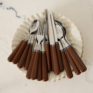 Set de 16 couverts Terracotta